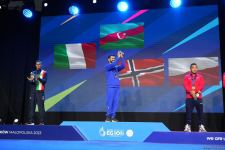 Azərbaycan kikboksçusu III Avropa Oyunlarında qızıl medal qazanıb (FOTO)