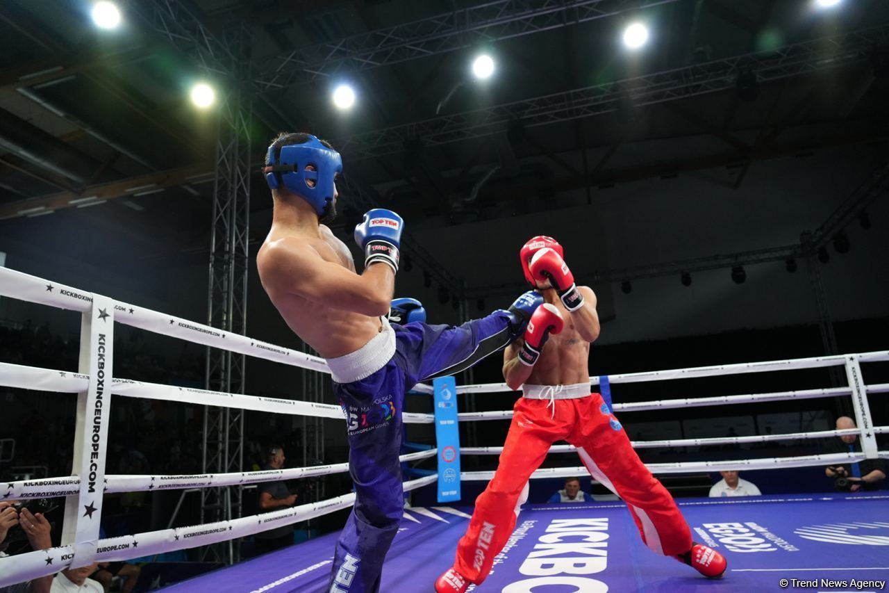 Azərbaycan kikboksçusu III Avropa Oyunlarında qızıl medal qazanıb (FOTO)