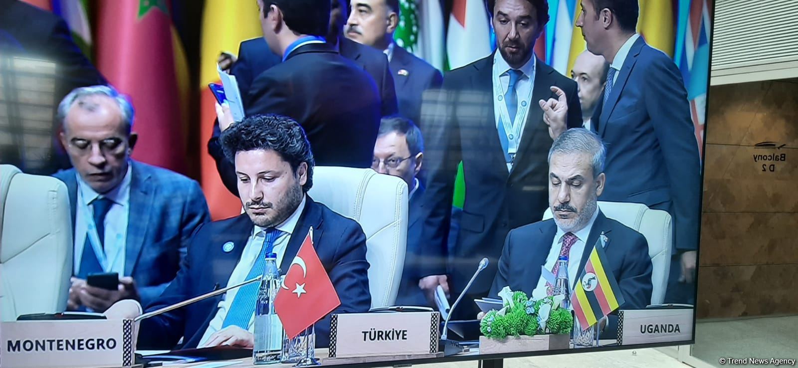 Hakan Fidan Bakıda səfərdədir (FOTO)