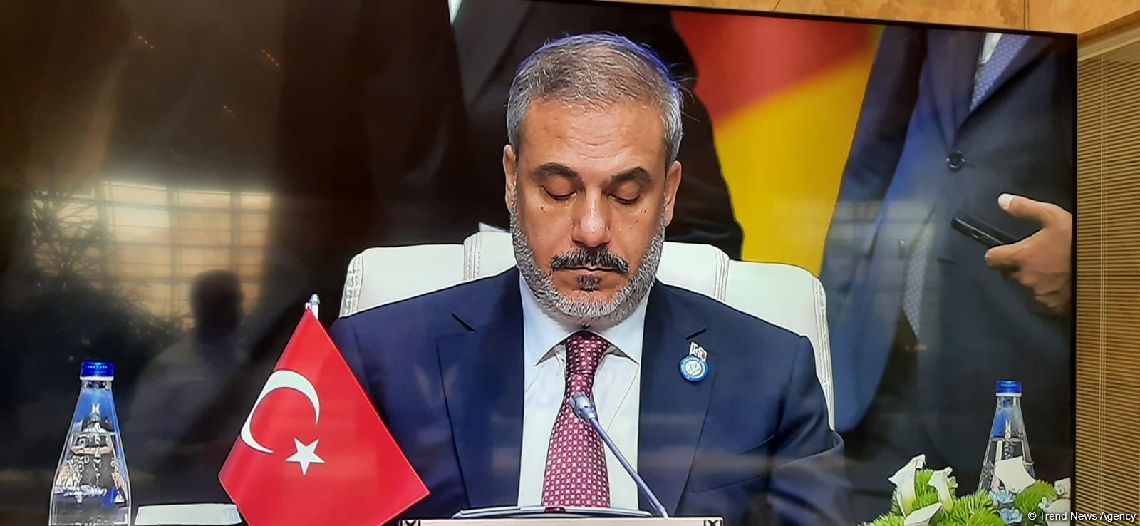 Hakan Fidan Bakıda səfərdədir (FOTO)