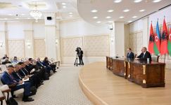 Azərbaycan və Albaniya prezidentləri mətbuata bəyanatlarla çıxış ediblər (FOTO/VİDEO) (YENİLƏNİB)