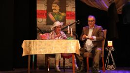 Sumqayıt Dövlət Dram Teatrı Lənkəranda "Öldür məni, canciyər" komediyasını oynayıb
