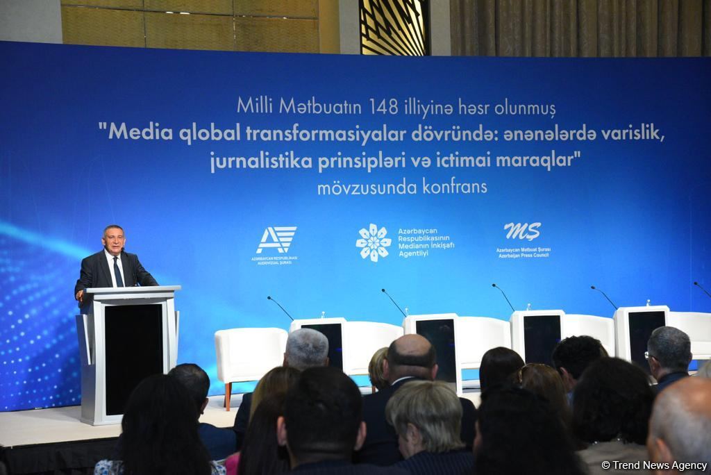 Milli Mətbuatın 148 illiyinə həsr olunmuş konfrans keçirildi (FOTO)