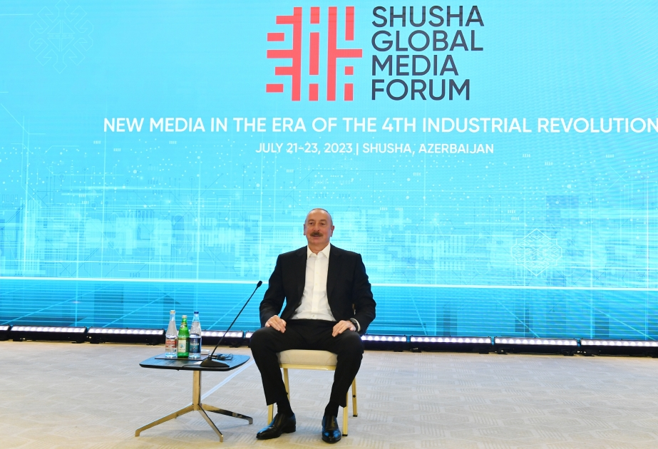 Prezident İlham Əliyev: Şuşa şəhəri bizim cəsarətimizin rəmzidir