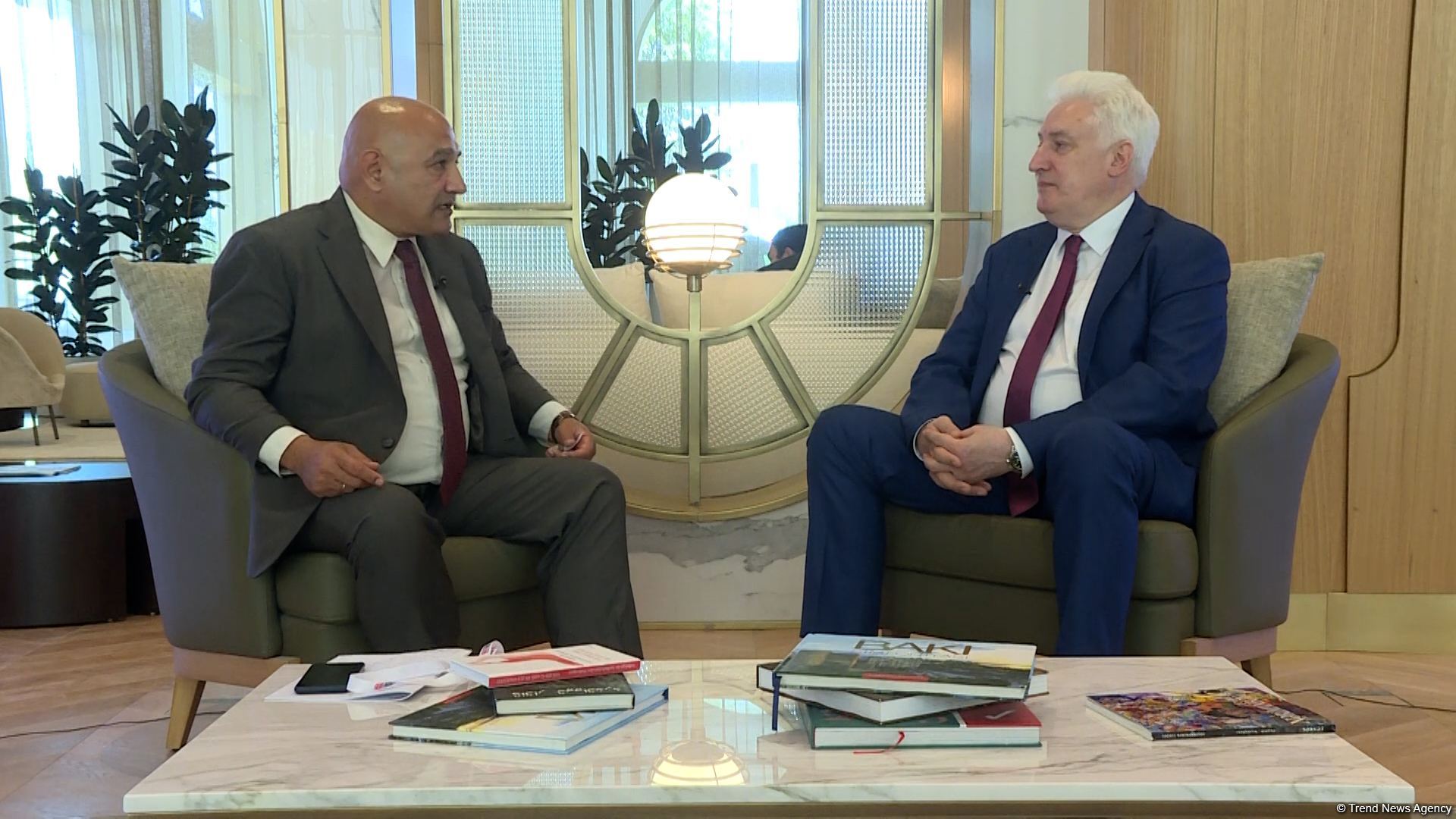 Qarabağın erməni sakinlərinin təhlükəsizliyinin ən yaxşı qarantı Prezident İlham Əliyevdir - İqor Korotçenko "Tofiq Abbasovla dialoq" verilişində (FOTO/VİDEO)