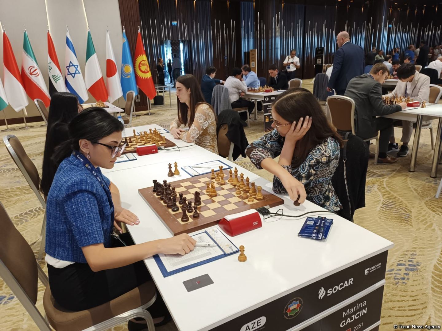 Bakıda 300-dən çox şahmatçının iştirakı ilə FİDE Dünya Kuboku start götürüb (FOTO)