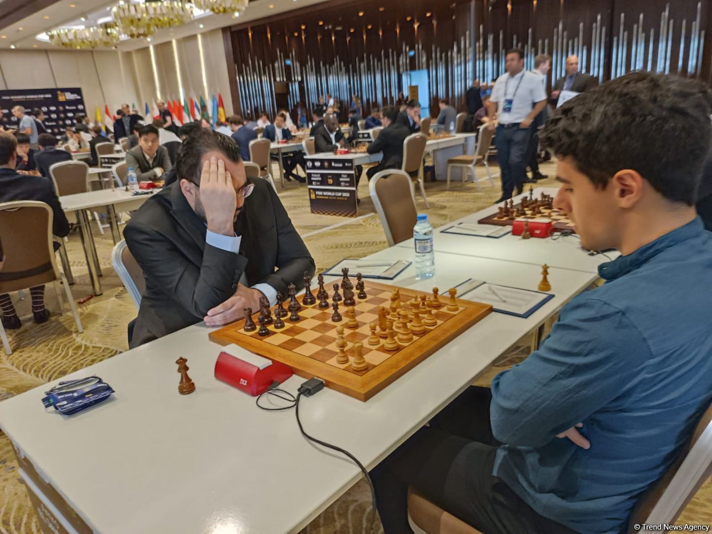 Bakıda 300-dən çox şahmatçının iştirakı ilə FİDE Dünya Kuboku start götürüb (FOTO)