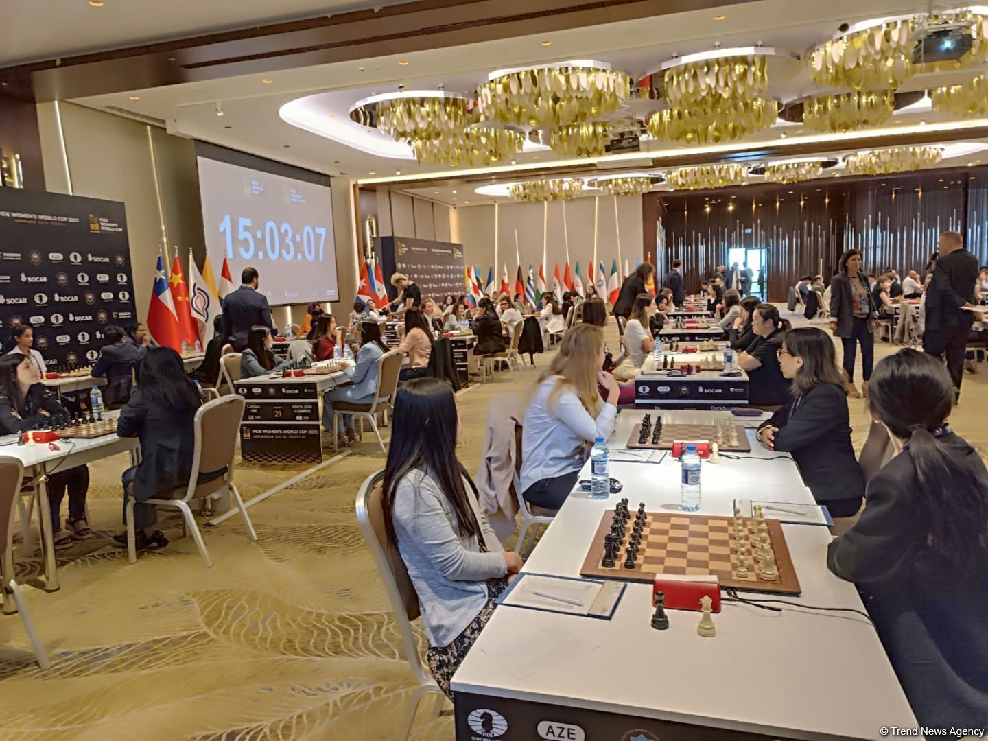 Bakıda 300-dən çox şahmatçının iştirakı ilə FİDE Dünya Kuboku start götürüb (FOTO)