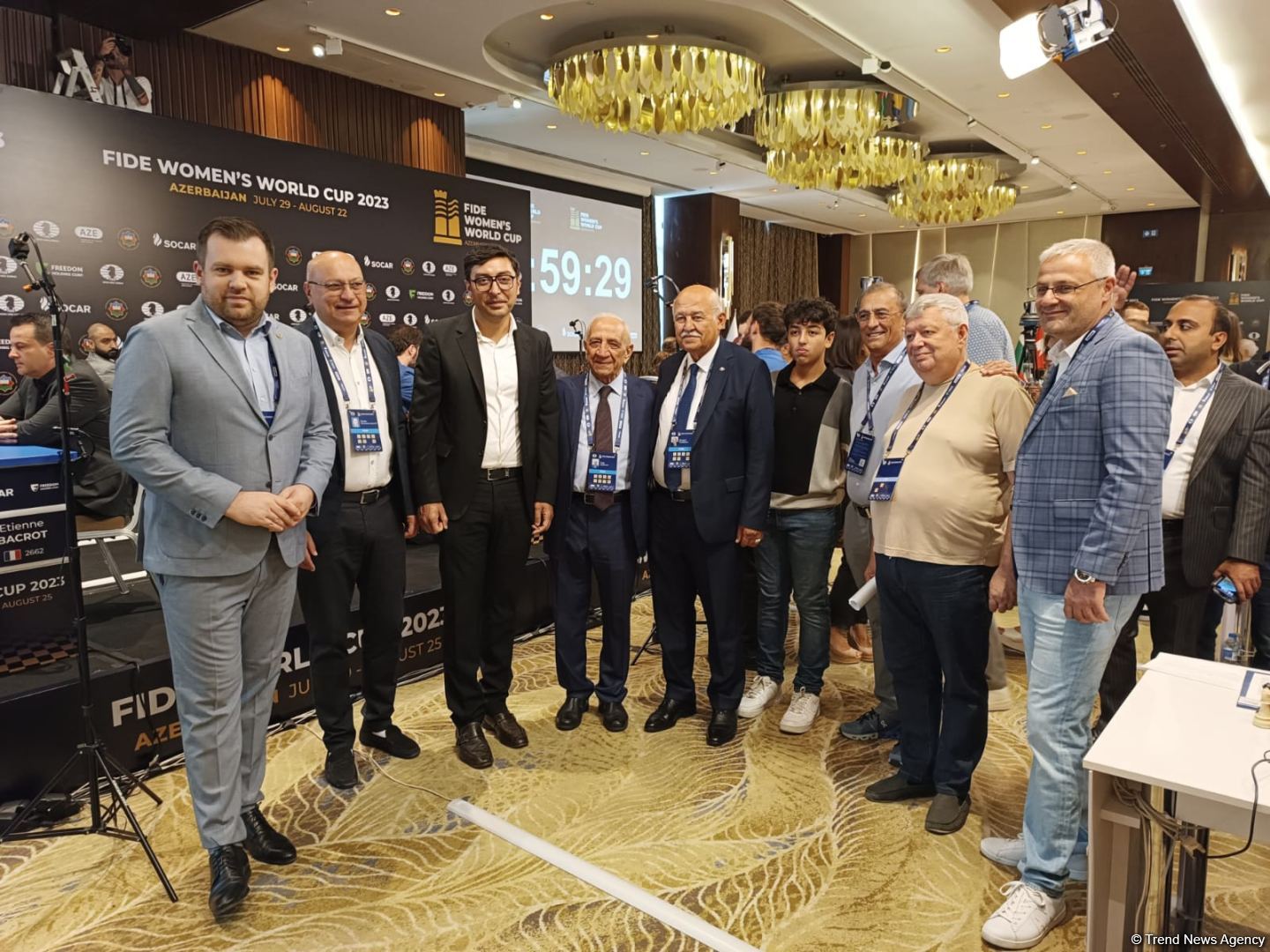 Bakıda 300-dən çox şahmatçının iştirakı ilə FİDE Dünya Kuboku start götürüb (FOTO)