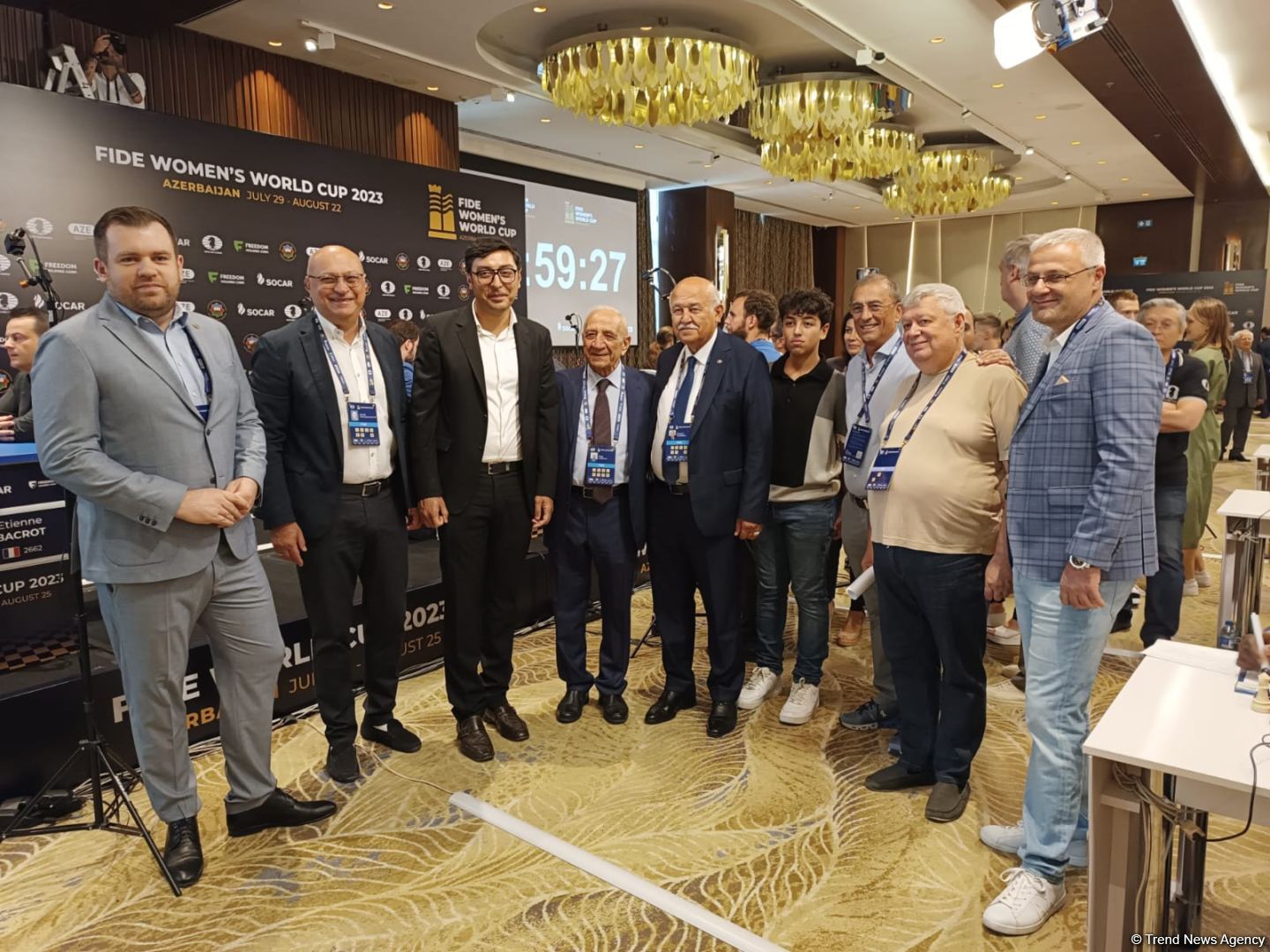 Bakıda 300-dən çox şahmatçının iştirakı ilə FİDE Dünya Kuboku start götürüb (FOTO)