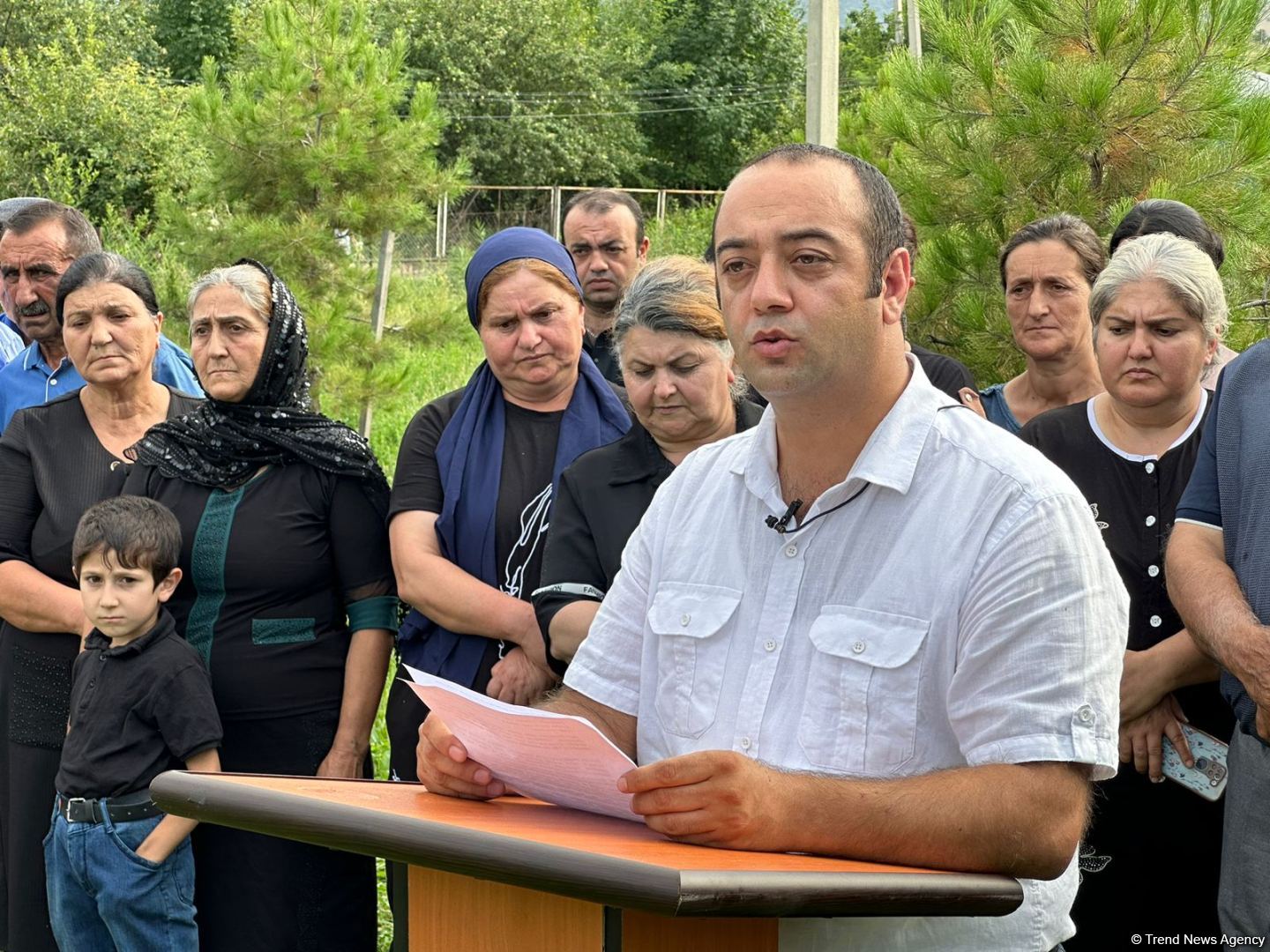 Meşəli soyqırımı qurbanları beynəlxalq ictimaiyyətə açıq məktub ünvanladı (FOTO/VİDEO)