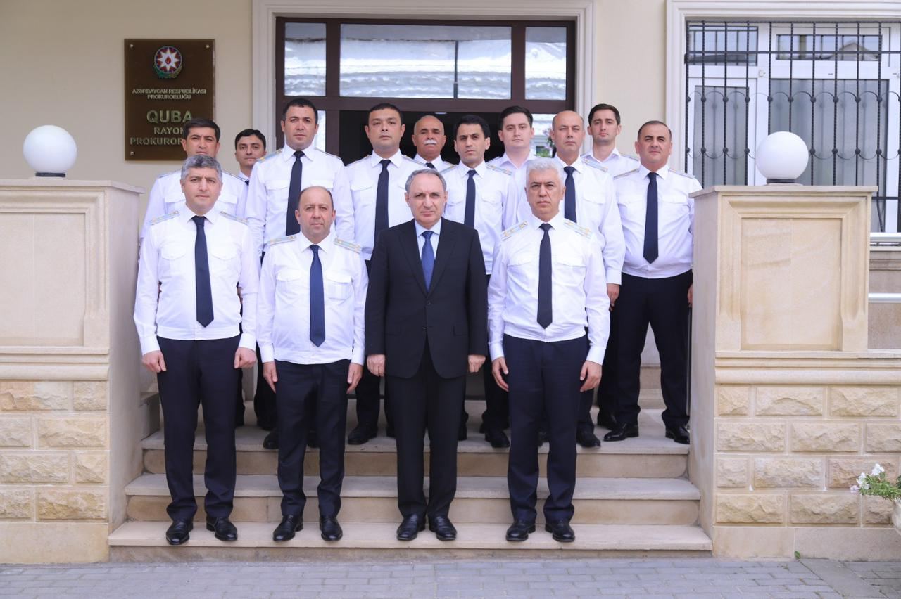 Baş prokuror Qubada tapşırıqlar verdi (FOTO)