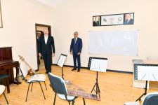 Prezident İlham Əliyev Samuxda Heydər Əliyev Fondunun layihəsi çərçivəsində inşa olunan uşaq musiqi məktəbinin yeni binasının açılışında iştirak edib (FOTO/VİDEO) (YENİLƏNİB)