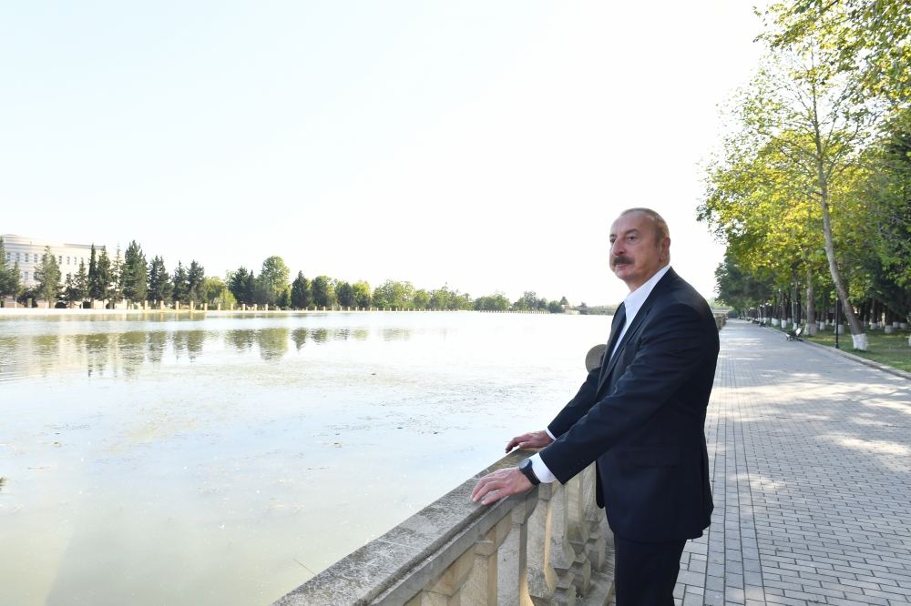 Prezident İlham Əliyev Qazax rayonuna səfər edib (YENİLƏNİB) (FOTO/VİDEO)