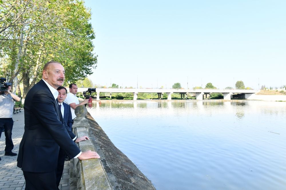 Prezident İlham Əliyev Qazax rayonuna səfər edib (YENİLƏNİB) (FOTO/VİDEO)