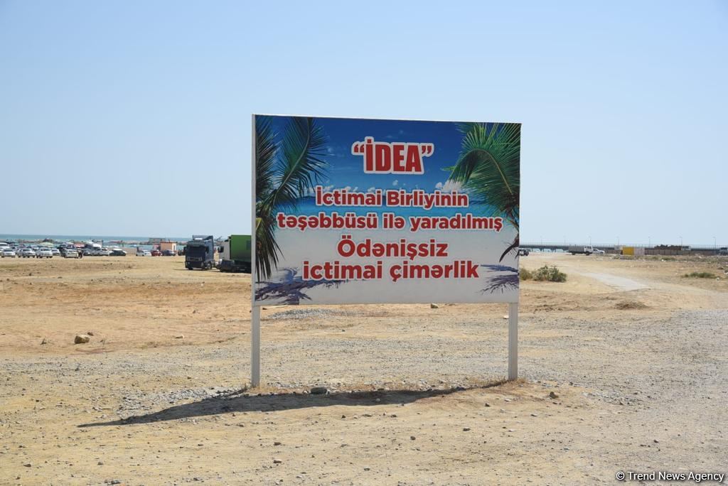 Paytaxtdakı ictimai çimərliklərdə vətəndaşların istirahəti yüksək səviyyədə təşkil edilib (FOTO)