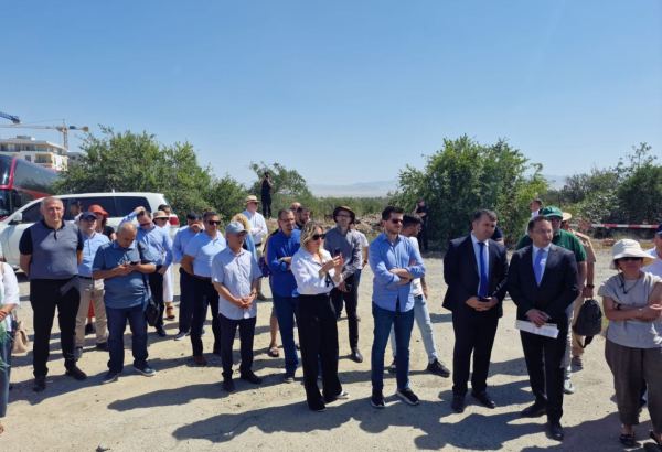 Diplomatik korpus üzvləri Ağdam Konfrans Mərkəzində olublar (FOTO)