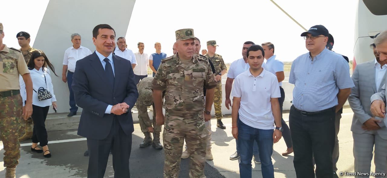 Azərbaycandakı diplomatik korpus üzvlərinin Ağdama səfəri başlayıb (FOTO)