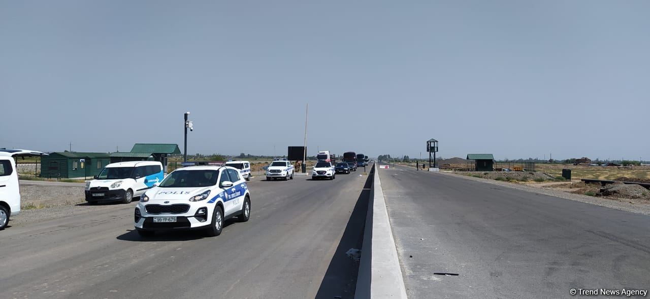 Azərbaycandakı diplomatik korpus üzvlərinin Ağdama səfəri başlayıb (FOTO)