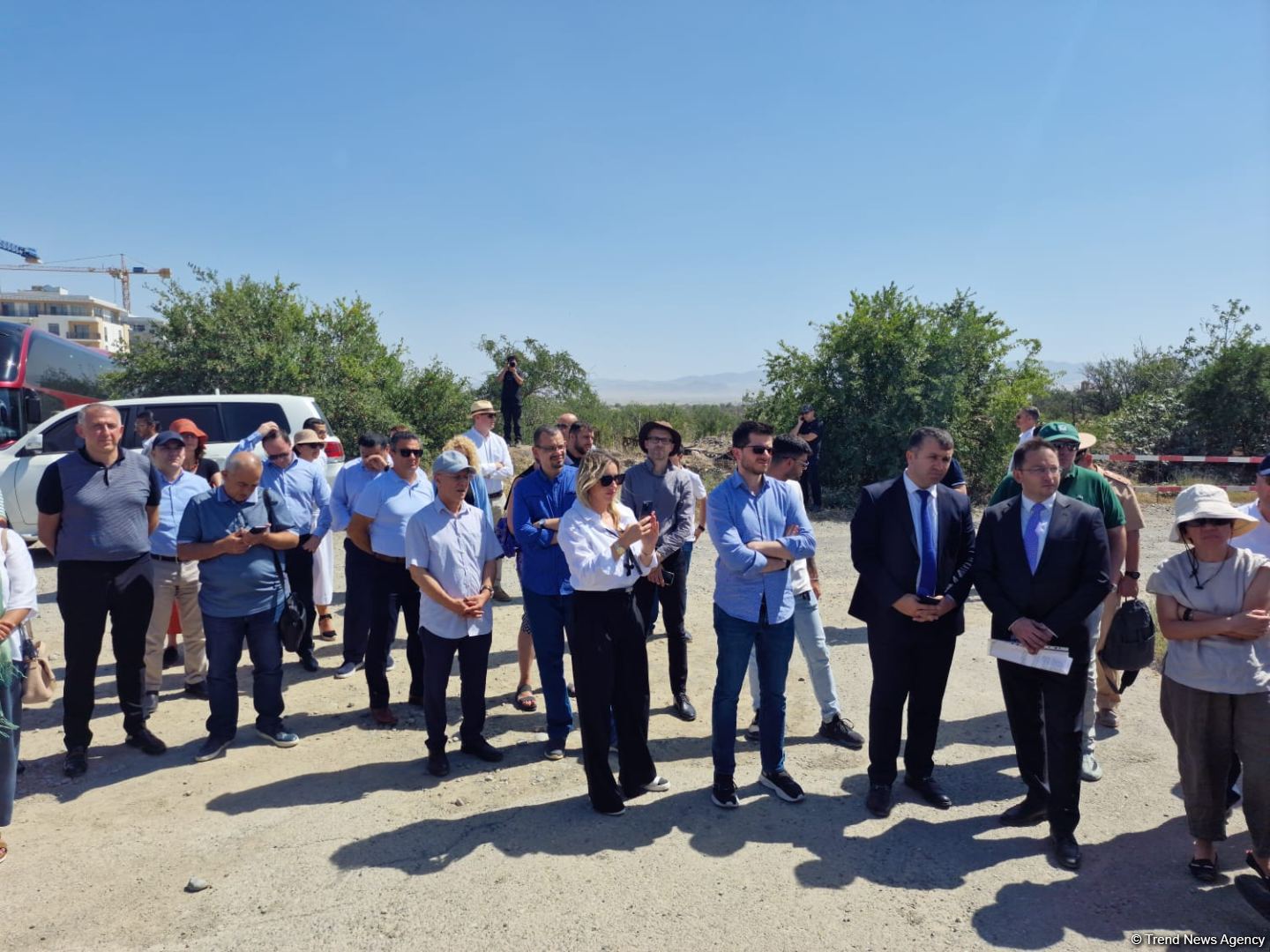 Diplomatik korpus üzvləri Ağdam Konfrans Mərkəzində olublar (FOTO)