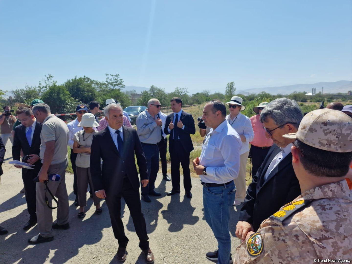 Diplomatik korpus üzvləri Ağdam Konfrans Mərkəzində olublar (FOTO)