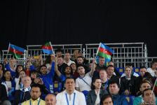 Azərbaycan boksçusu Nicat Hüseynov yarımfinala yüksəlib (FOTO)