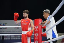Azərbaycan boksçusu Nicat Hüseynov yarımfinala yüksəlib (FOTO)
