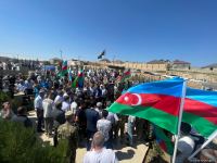 Daşaltıda 31 il əvvəl itkin düşən şəxsin meyitinin qalıqları dəfn olundu (FOTO/VİDEO)
