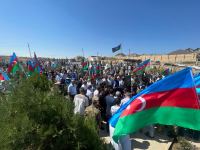 Daşaltıda 31 il əvvəl itkin düşən şəxsin meyitinin qalıqları dəfn olundu (FOTO/VİDEO)