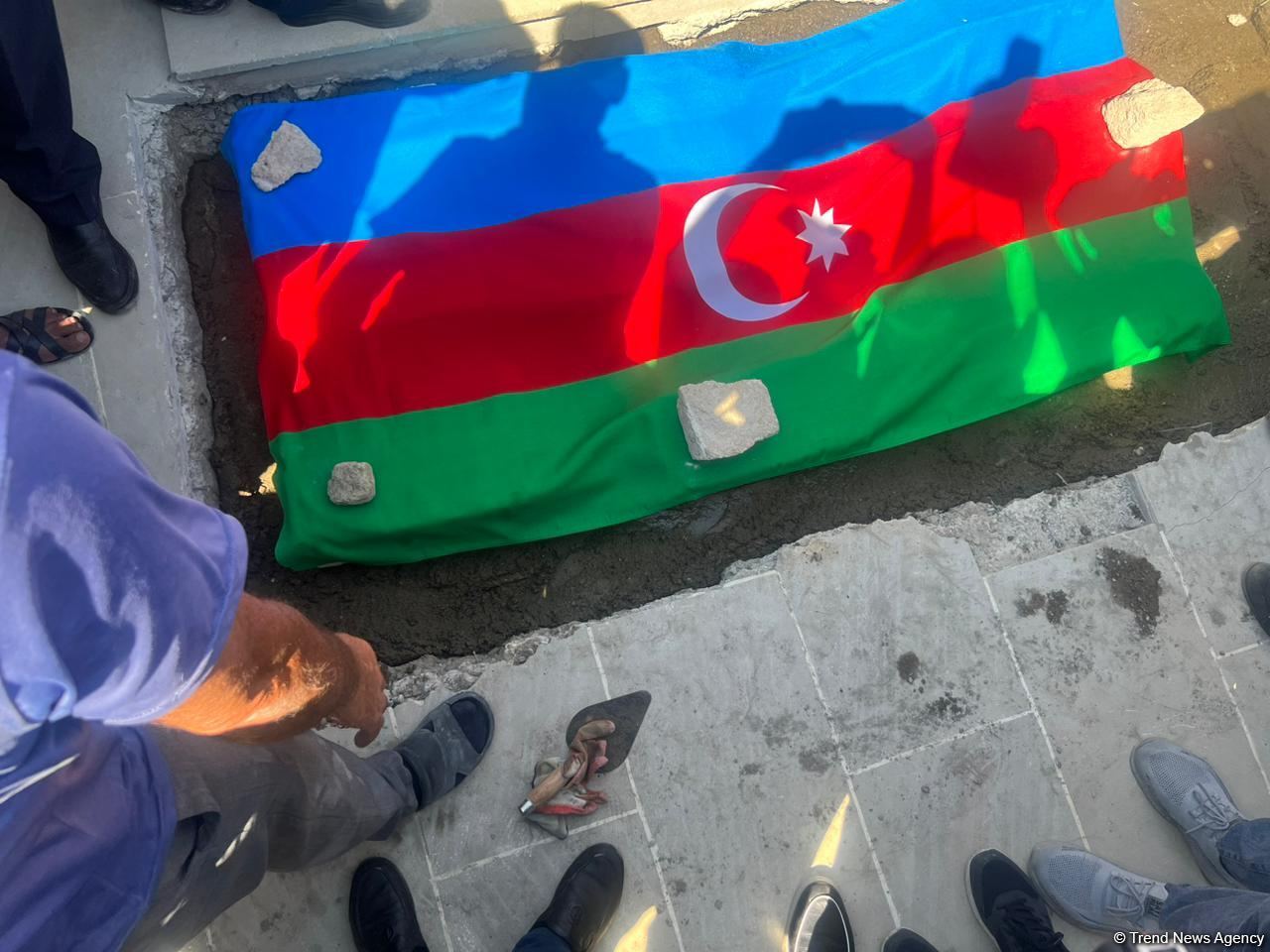 Daşaltıda 31 il əvvəl itkin düşən şəxsin meyitinin qalıqları dəfn olundu (FOTO/VİDEO)