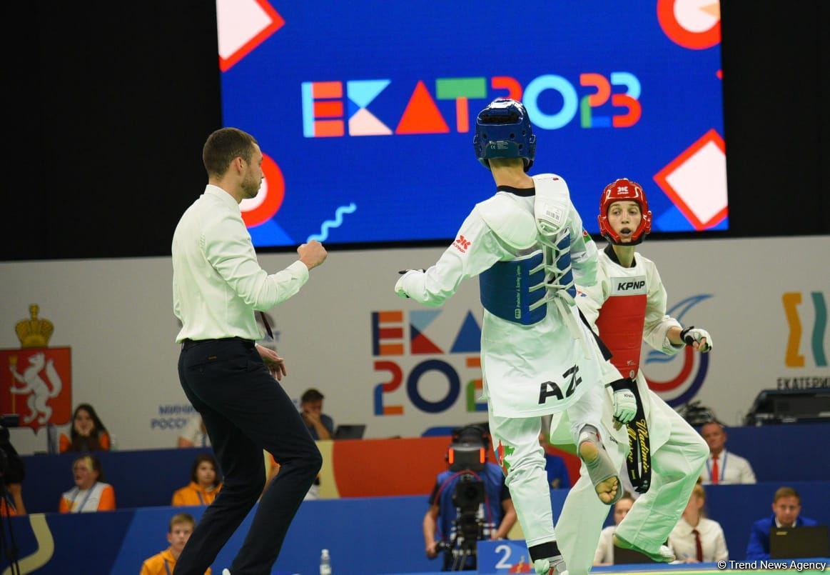 Taekvandoçumuz bürünc medal qazanıb (FOTO)