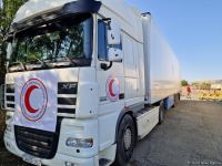 Bakıdan erməniəsilli şəxslərə ərzaq yükü aparan karvan 4 gündür Ağdam-Xankəndi yolunda gözləyir (FOTO)