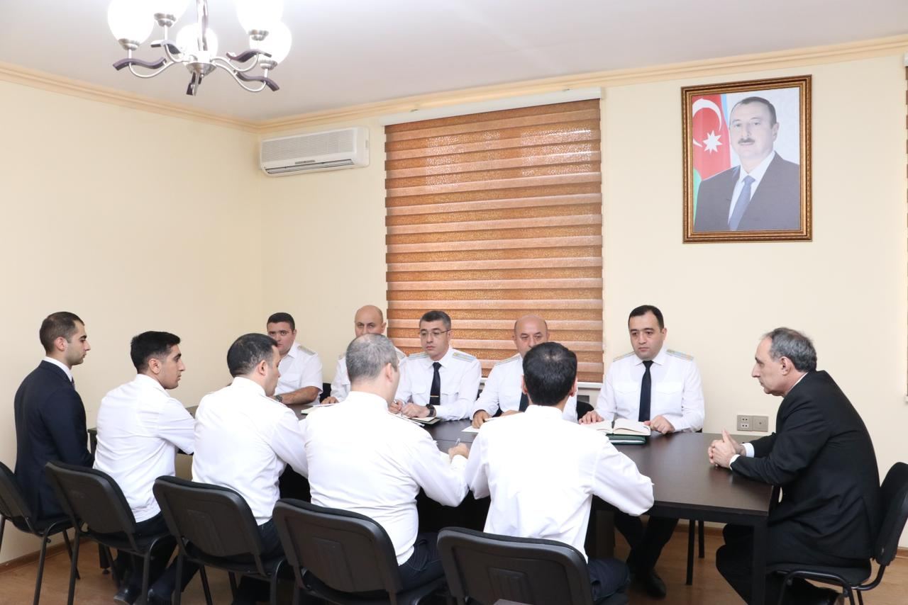 Baş prokuror Şabran rayonunda vətəndaşları qəbul edib (FOTO)
