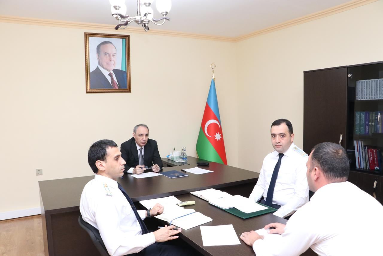 Baş prokuror Şabran rayonunda vətəndaşları qəbul edib (FOTO)