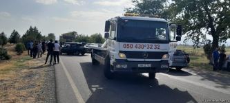 Tərtərdə yol qəzası - Ölən var (FOTO)