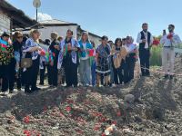 I Qarabağ müharibəsi zamanı itkin düşmüş şəxslərin ailə üzvləri Şuşada (YENİLƏNİB) (FOTO)