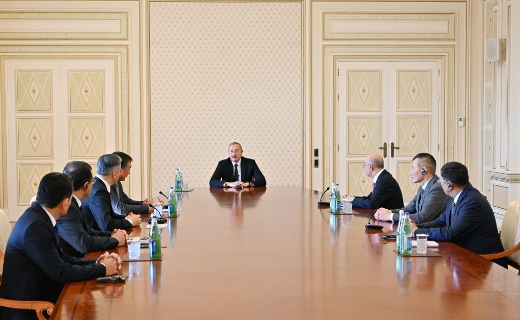 Prezident İlham Əliyev Bakıdakı Türk Dövlətləri Təşkilatı nazirlərini qəbul edib (FOTO) (YENİLƏNİB)