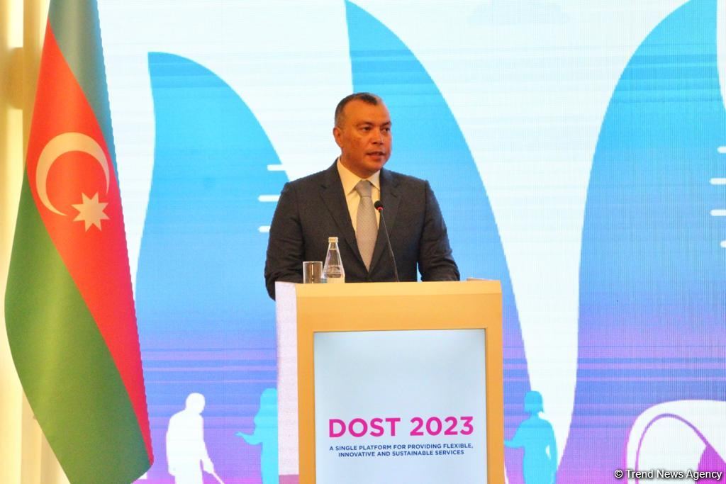 Bakıda “DOST 2023: çevik, innovativ və davamlı xidmətlərin göstərilməsi üçün vahid platforma” adlı beynəlxalq konfrans keçirilir (FOTO)