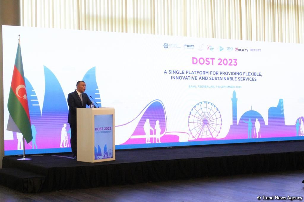 Bakıda “DOST 2023: çevik, innovativ və davamlı xidmətlərin göstərilməsi üçün vahid platforma” adlı beynəlxalq konfrans keçirilir (FOTO)