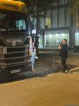 Rusiya Qızıl Xaç Cəmiyyətinin yük avtomobili 12 saatdır ki, Bərdədə dayanır (FOTO)