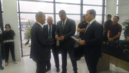 Füzuli şəhərinə köçürülən ailələrə mənzillərin açarları təqdim olunub (FOTO)