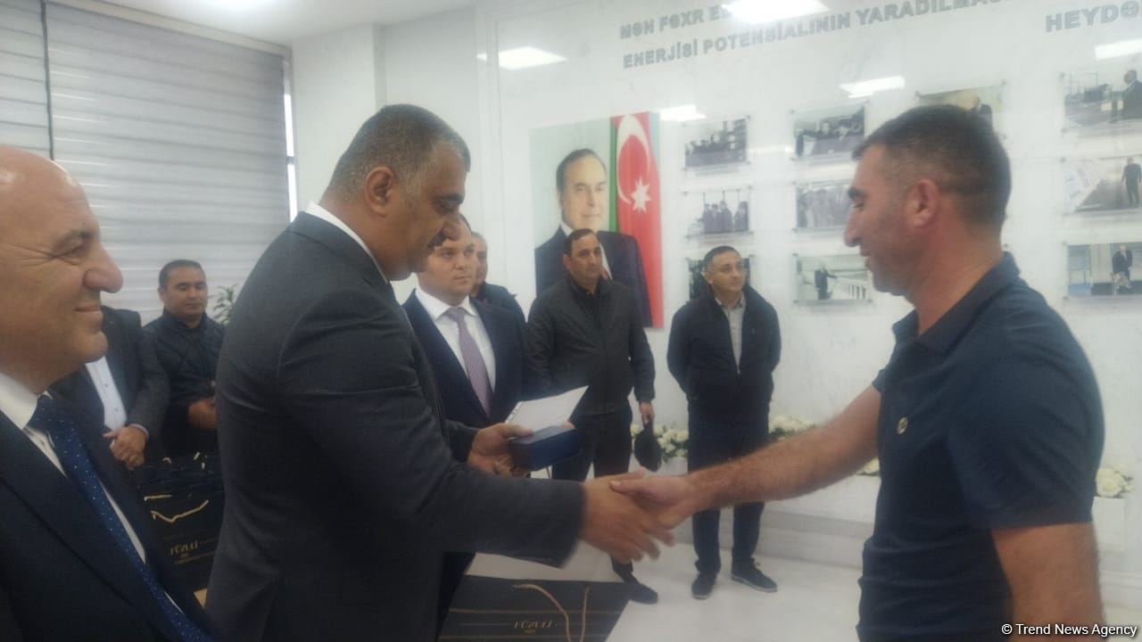 Füzuli şəhərinə köçürülən ailələrə mənzillərin açarları təqdim olunub (FOTO)