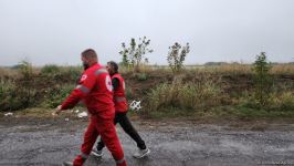 Ağdam-Xankəndi yolu AÇILDI - Humanitar yük Qarabağ ermənilərinə yola salındı (FOTO/VİDEO)