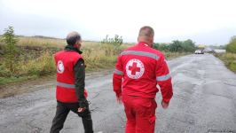 Ağdam-Xankəndi yolu AÇILDI - Humanitar yük Qarabağ ermənilərinə yola salındı (FOTO/VİDEO)