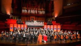 Əməkdar artist Çində keçirilən beynəlxalq musiqi festivalının açılışında çıxış etdi (FOTO)