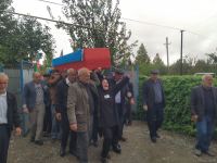 30 ildən sonra nəşi gətirildi - Önündə qurban kəsdilər (FOTO)