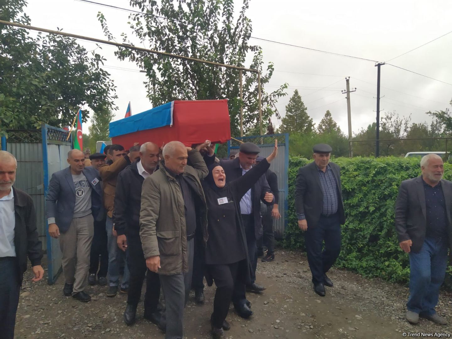 30 ildən sonra nəşi gətirildi - Önündə qurban kəsdilər (FOTO)