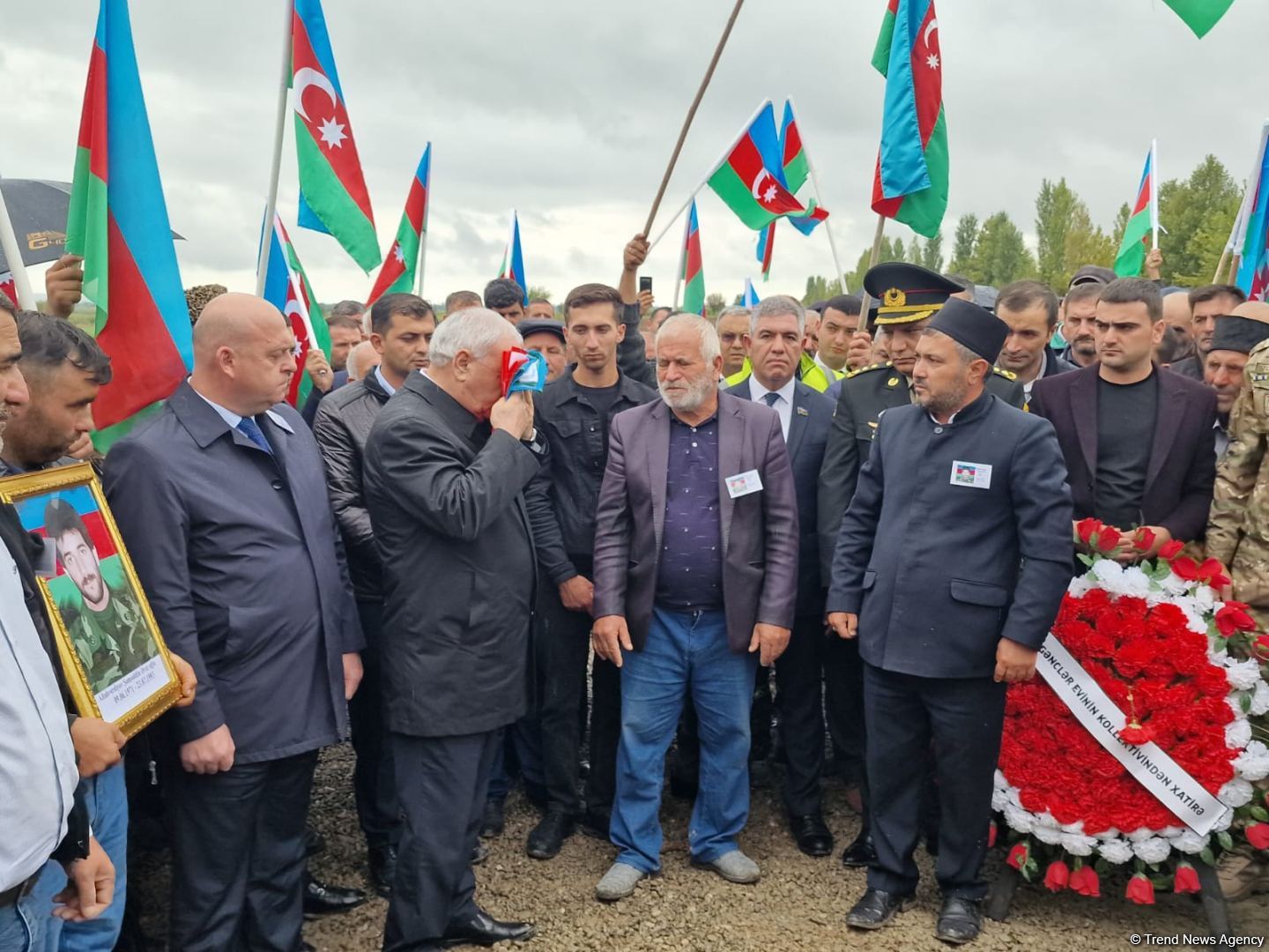 30 il sonra nəşi tapılan şəhidimiz dəfn edildi (FOTO)