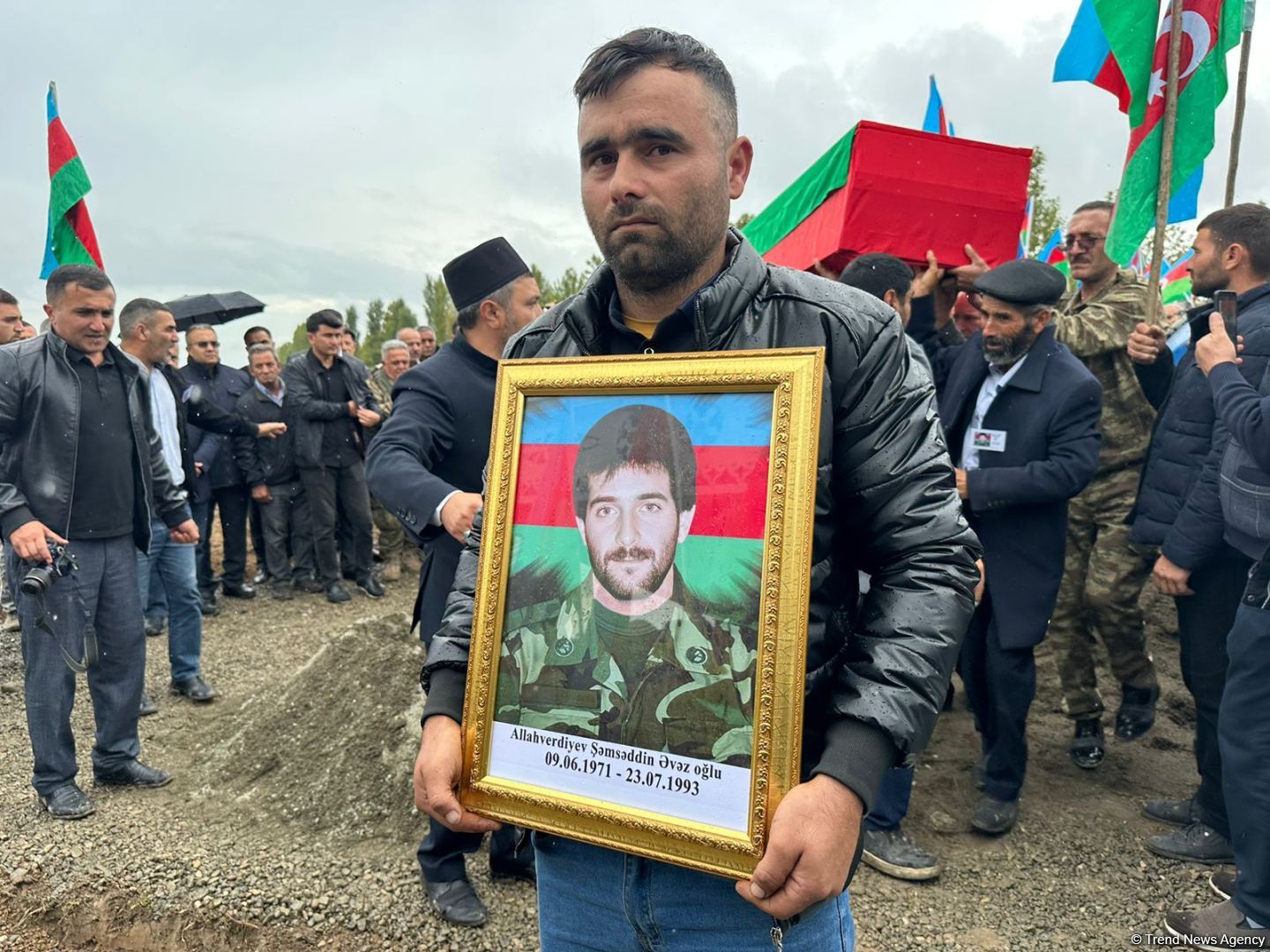 30 il sonra nəşi tapılan şəhidimiz dəfn edildi (FOTO)