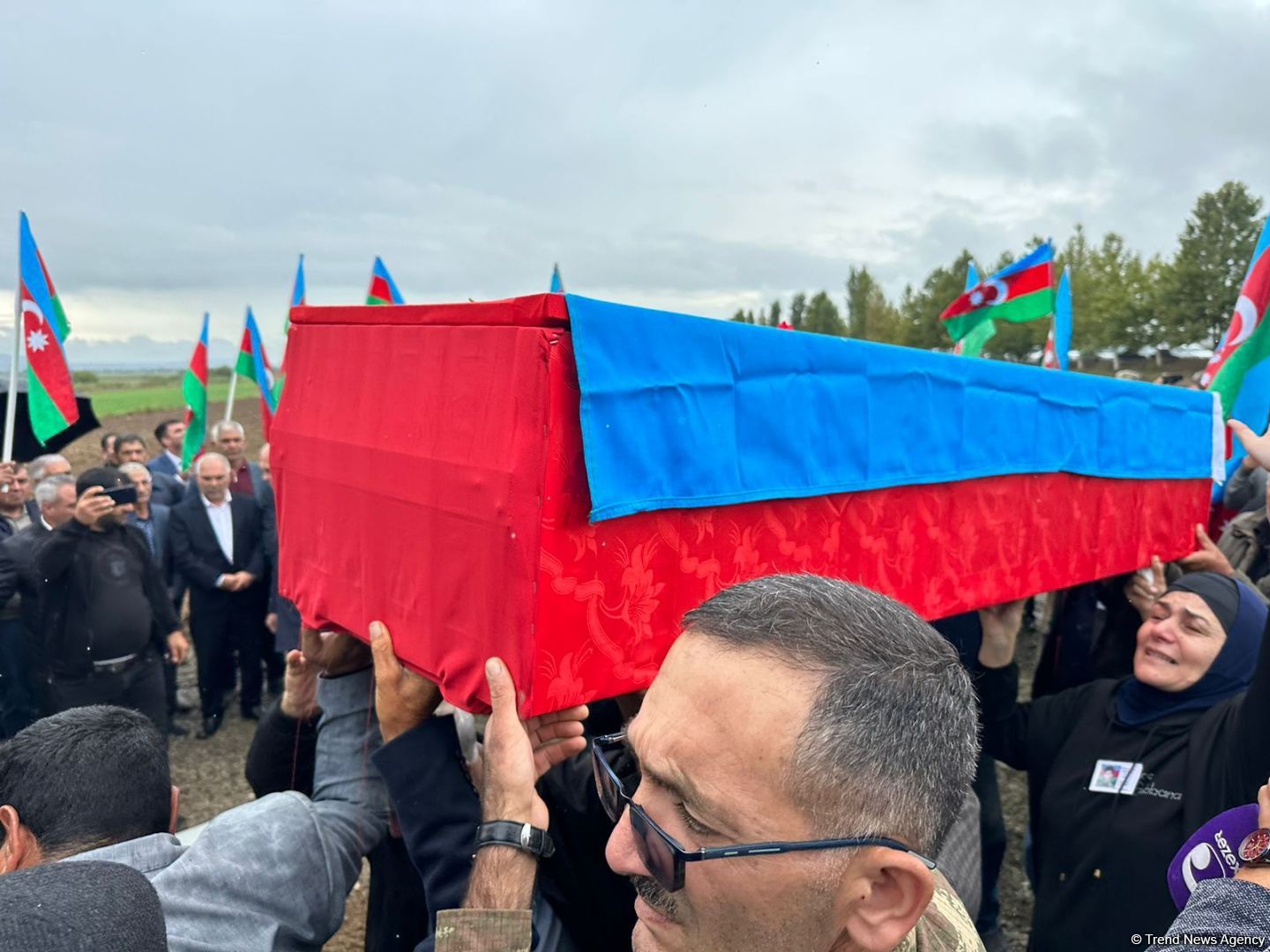 30 il sonra nəşi tapılan şəhidimiz dəfn edildi (FOTO)